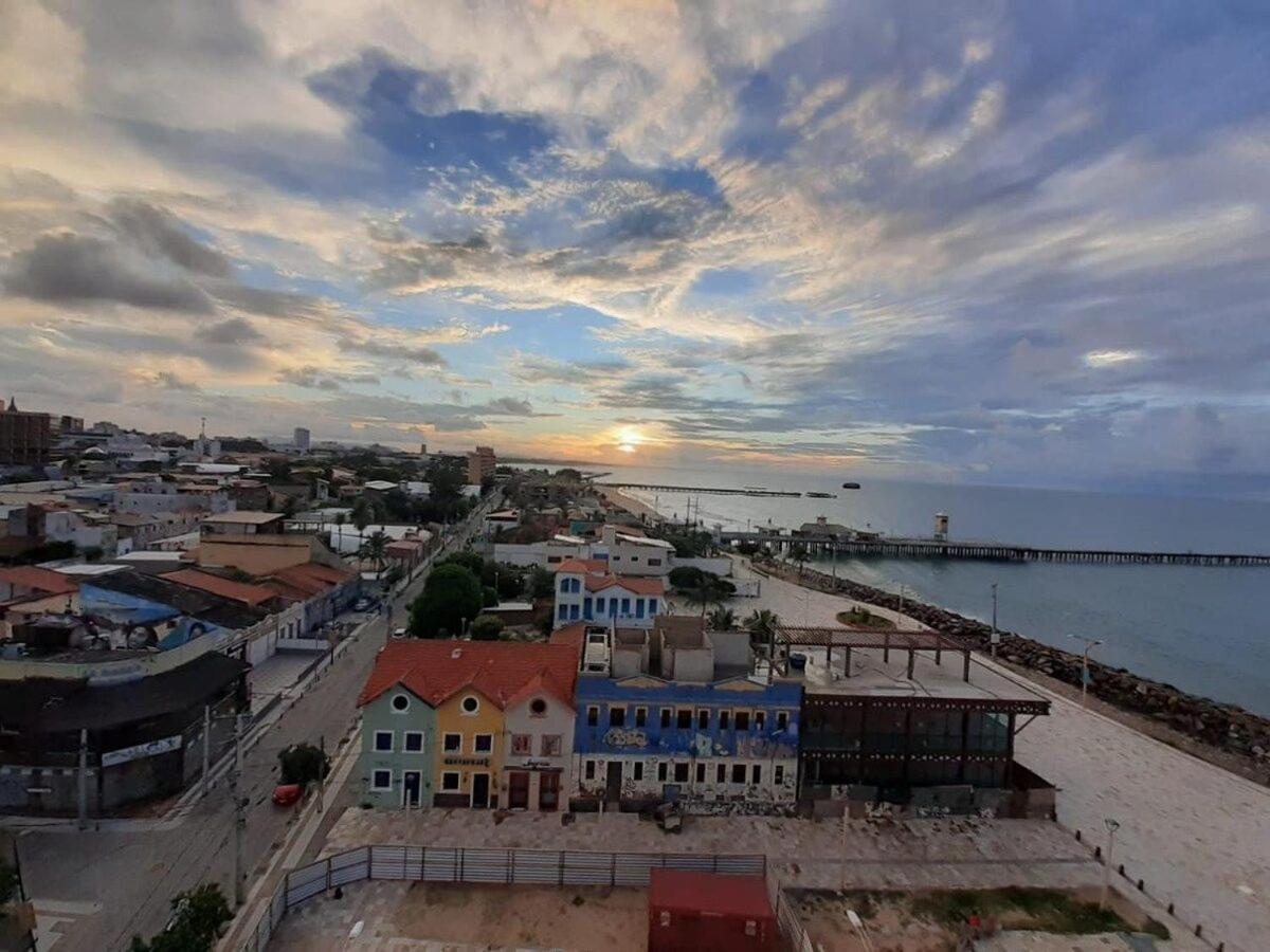 707 Flat Mobiliado Na Praia De Iracema Fortaleza  Exteriér fotografie